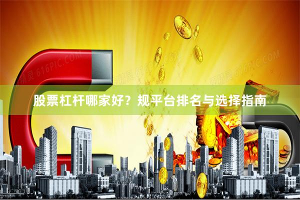 股票杠杆哪家好？规平台排名与选择指南